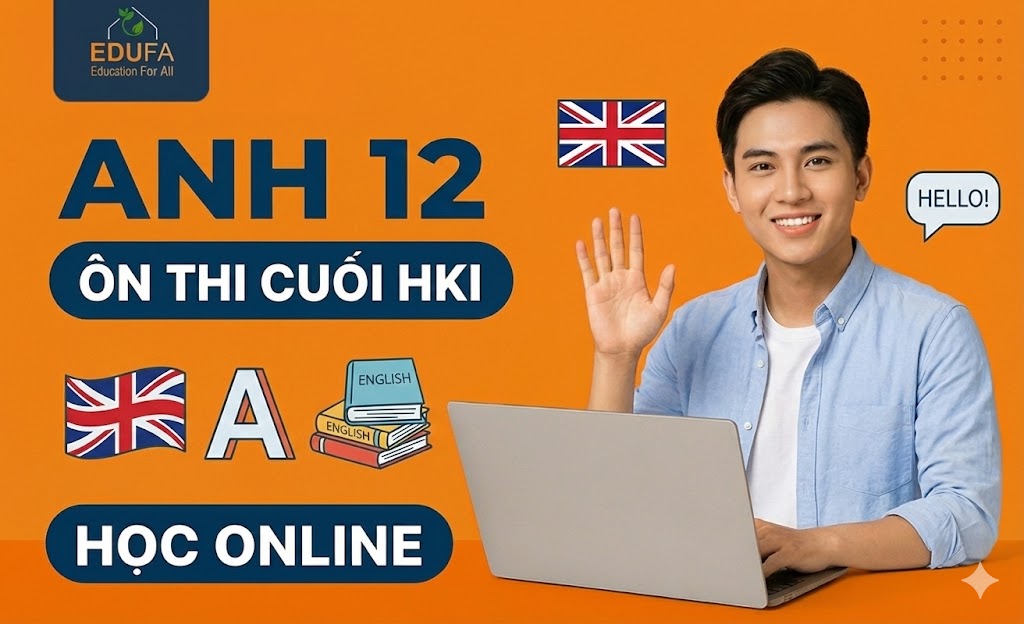 Anh 12 – Ôn thi cuối HKI